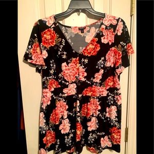 TORRID floral top